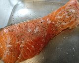 鮭と長芋のあんかけ蒸し作り方1写真