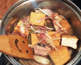 簡単！薬味たっぷり鯖缶と厚揚げの煮物作り方6写真