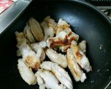 やげん鶏の甘辛コチ醤炒め作り方3写真