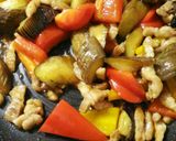 とろけるナスと豚肉の甘辛炒め作り方12写真