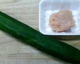 おばけきゅうりの煮物作り方1写真