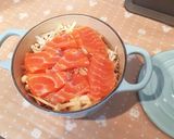 離乳食完了期から♡鮭とお野菜の和風蒸し作り方3写真
