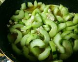 おばけきゅうりの煮物作り方4写真