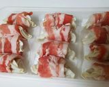 簡単!フライパンde肉巻き餃子作り方2写真