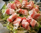簡単!フライパンde肉巻き餃子作り方4写真