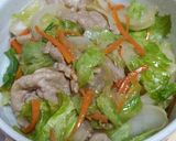 ヘルシー！簡単！野菜の摂れる豚丼＊＊作り方6写真