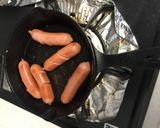 スキレットで、ハンバーグ作り方7写真