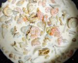 簡単フレンチ風♡エビとホタテのクリーム煮作り方7写真
