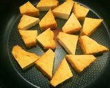 厚揚げとえのきの卵とじ～すき焼き風味～作り方2写真
