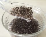イカそうめん✿とろねばチアシード添え作り方2写真