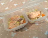 離乳食完了期から♡鮭とお野菜の和風蒸し作り方7写真