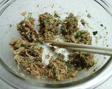 居酒屋風　いわしと切干の大葉包み焼き作り方5写真