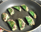 居酒屋風　いわしと切干の大葉包み焼き作り方9写真