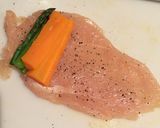 ささみクルクル巻♡レモン塩バターソース作り方2写真