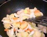 ぱぱっと！豚肉と野菜のケチャップ炒め作り方1写真