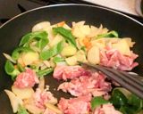 ぱぱっと！豚肉と野菜のケチャップ炒め作り方3写真