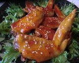 ♪おつまみ編 鶏手羽先の甘辛豆板醤 炒め作り方7写真
