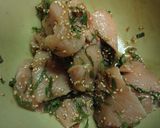 夏向け！梅シソ風味の鶏のから揚げ作り方4写真