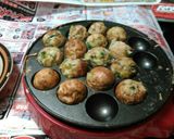 ネギ焼き　たこ焼き（エビフライ焼き）作り方3写真