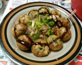 ネギ焼き　たこ焼き（エビフライ焼き）作り方4写真