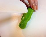 生ハム乗せフライドポテト＊ししとう添え作り方4写真