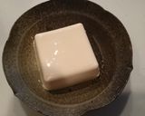 簡単！アレンジ冷奴濃厚醤油卵＆ゴマ作り方2写真