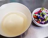エディブルフラワーの抹茶ババロア作り方7写真