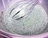 エディブルフラワーの抹茶ババロア作り方10写真