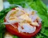 餃子チーズバーガーサラダ仕立て♪作り方2写真