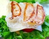 餃子チーズバーガーサラダ仕立て♪作り方3写真