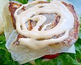 餃子チーズバーガーサラダ仕立て♪作り方4写真