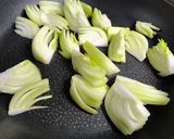 ＊チンゲン菜とハムの炒め＊作り方2写真