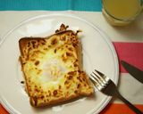２度うま？キャベツと卵のチーズトースト作り方3写真