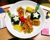 アンパンマン☆七夕デコプレート作り方9写真