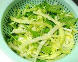 食感が楽しい！和風サラダ作り方2写真