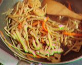 根菜と豚肉の黒酢きんぴら作り方6写真