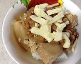 夕食の残り活用！親子納豆丼作り方2写真