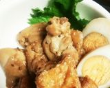 鶏もも肉のポン酢マスタード焼煮作り方6写真