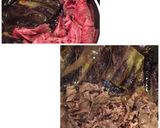 そうめんの茄子・牛肉の煮浸しのせ☆作り方2写真