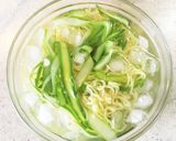 サーモンサラダ風☆冷製スープラーメン♪作り方4写真