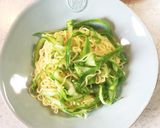 サーモンサラダ風☆冷製スープラーメン♪作り方5写真