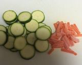 ズッキーニと牛肉の炒めもの作り方2写真