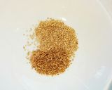 胡麻キヌア白玉の冷ココナッツぜんざい作り方8写真