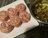 簡単おつまみ油揚げの肉巻き♡ネギラーポン作り方4写真
