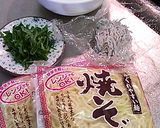 しらす焼きそば作り方1写真