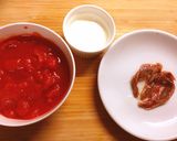 きゅうりのパスタ アンチョビガーリック作り方4写真