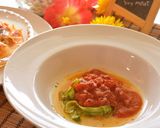 きゅうりのパスタ アンチョビガーリック作り方8写真