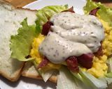 土曜のお昼はふわふわ卵のトーストサンド作り方14写真