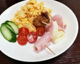 ⭐バターロールサンドイッチ作り方5写真