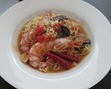 ぴり辛っエビトマト麺作り方6写真